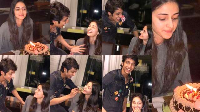 Ananya Panday celebrates 20th birthday with brother Ahaan