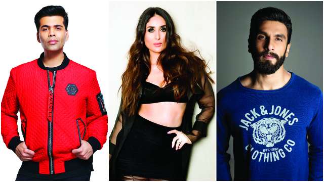 Karan Johar, Kareena Kapoor Khan, Ranveer Singh