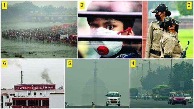 Thick Haze Engulfs Delhi Air Quality Index Remains Severe 5493