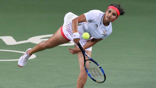 sania mirza tennis dress