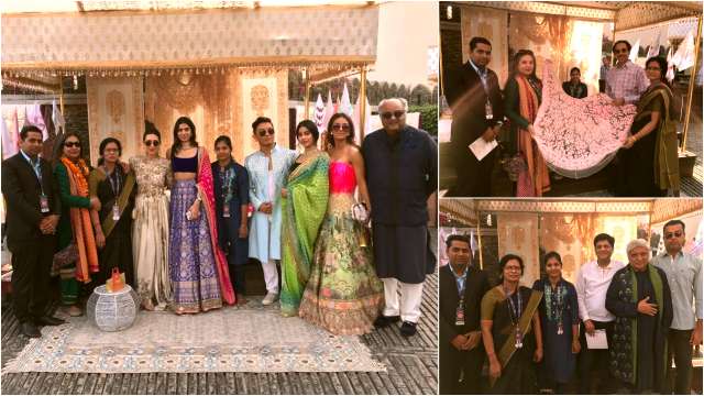 When Mijwan 'chikankari' Added Dazzle To Isha Ambani's Sangeet In Udaipur