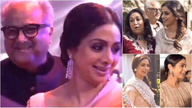 640px x 360px - Watch: Sridevi's last video shared by Boney Kapoor goes viral on the eve of  her first death anniversary