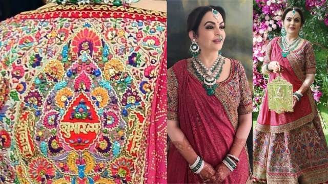 nita ambani lehenga price