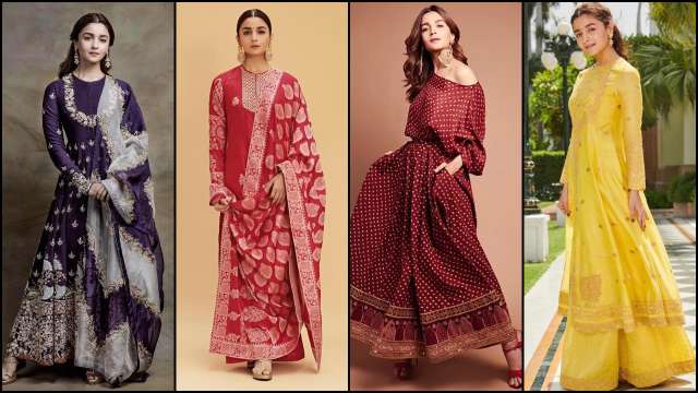 kalank alia bhatt green dress Kalank': Bhatt's promotional style is an inspiration for millennials attending their best friend's wedding price_Under 599