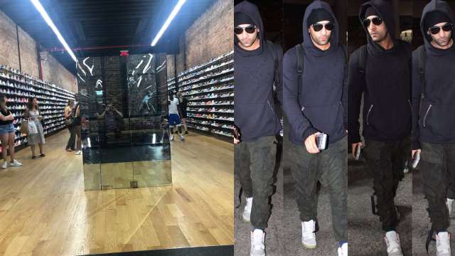 Rishi Kapoor Surprised With Shoes Worth Rs 27 Lakh In Usa Son Ranbir Owns One Of The Most Expensive Sneakers In India During promotions for jagga jasoos, ranbir kapoor ended up mansplaining for katrina kaif during more than one interview. shoes worth rs 27 lakh