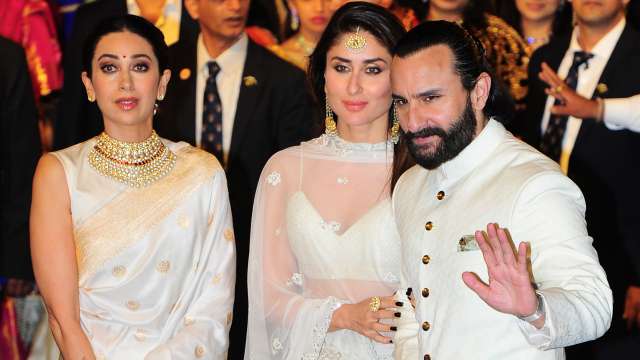 Karisma Kapoor Reveals The Amazing Gift She Received From Saif Ali Khan During His Wedding With Kareena Kapoor Khan Reports of affair between kareena kapoor and saif ali khan first surfaced when the two were shooting for yash raj films' tashan on locales in ladakh and rajasthan. his wedding with kareena kapoor khan