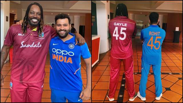 Here's Why Rohit Sharma Wears Jersey Number 45
