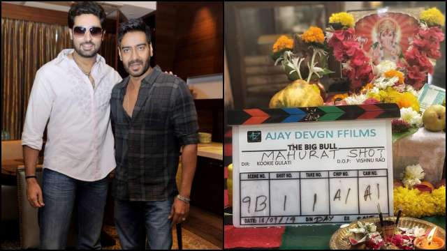 'The Big Bull': Abhishek Bachchan's film produced by Ajay Devgn goes on floors