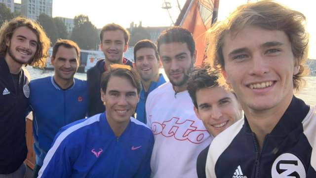 Selfie Of The Season Rafa Nadal Novak Djokovic Roger Federer And Others Pose Ahead Of Nitto Atp Finals