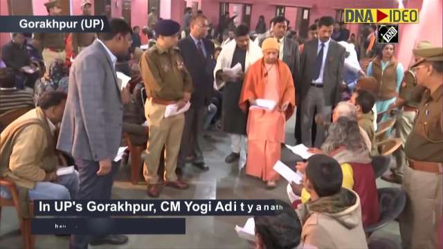 Cm Yogi Holds Janta Darbar Addresses Peoples Grievances In Gorakhpur 3954