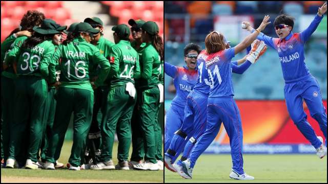 Pakistan women vs thailand women