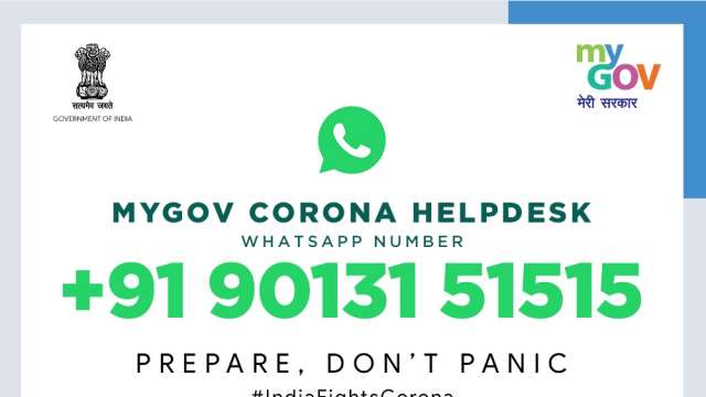 Centre Launches Whatsapp Helpline For Corona Related Information