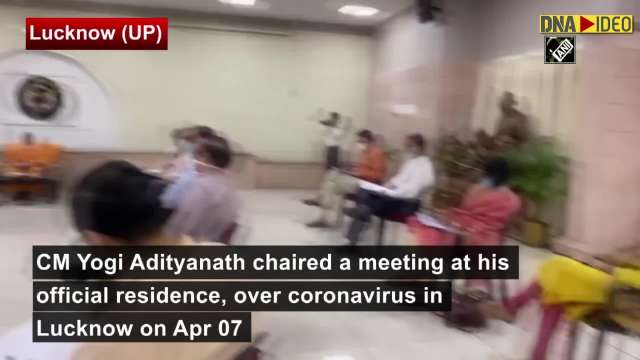 CM Yogi Adityanath Chairs High-level Meeting Over Coronavirus Outbreak ...