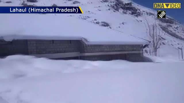 Watch: Himachal Pradesh’s Koksar receives fresh snowfall