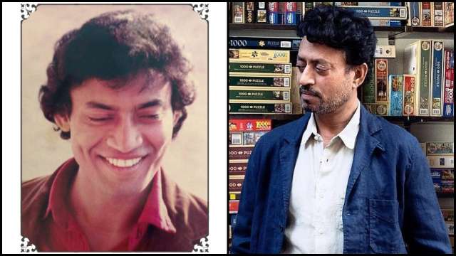 Here's looking at Irrfan Khan's then and now picture