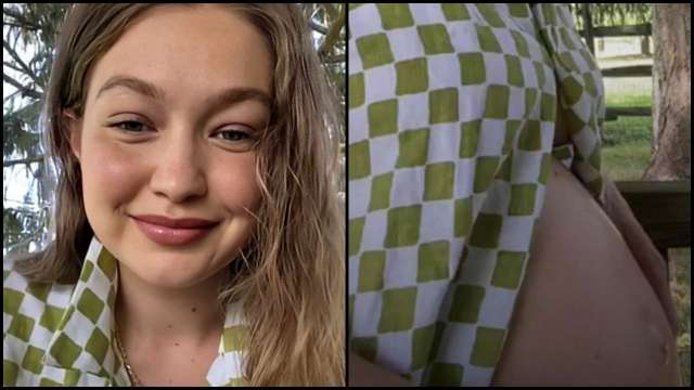 Gigi Hadid flaunted her baby bump on Instagram live; here's what happened next
