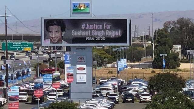 Justice For Sushant Singh Rajput Billboard In California Sister Shweta Singh Kirti Shares Photos