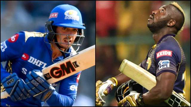 Ipl 2020 Quinton De Kock In Need Of 11 Runs Andre Russell 100 Away From Milestone