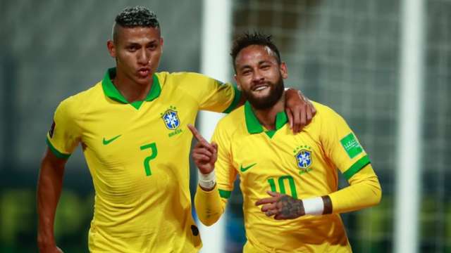 neymar brazil record