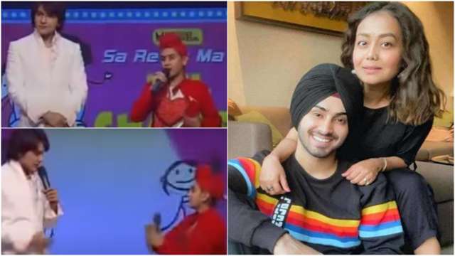Viral Video When Neha Kakkar S Beau Rohanpreet Singh Participated In Singing Show Hosted By Aditya Narayan As A Child