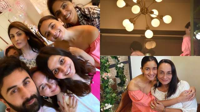 Ranbir Kapoor, Neetu, Riddhima join Alia Bhatt, sister Shaheen in  celebrating Soni Razdan's birthday