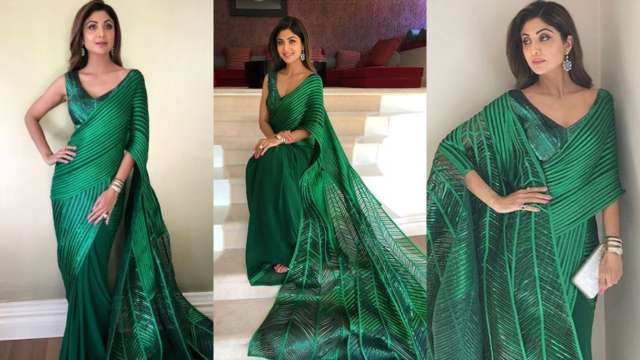 Navratri 2020 Colours Peacock Green Kareena Kapoor Khan Alia Bhatt Kajol Give Major Outfit Goals