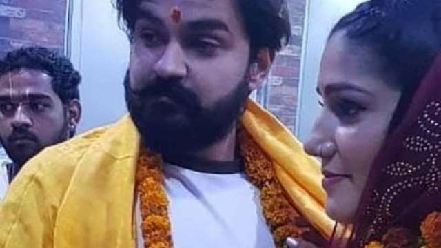 Sapna Choudhary Ki Xxn Video - A look at Sapna Chaudhary's first Karwa Chauth for husband Veer Sahu