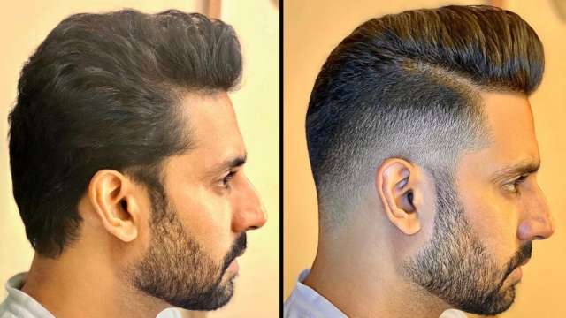 Abhishek Bachchan's 'razor-sharp fade with quiff' hairdo makes him look  dapper as ever