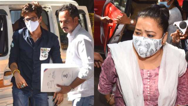Ncb Arrests Comedian Bharti Singhs Husband Haarsh Limbachiyaa In Drugs