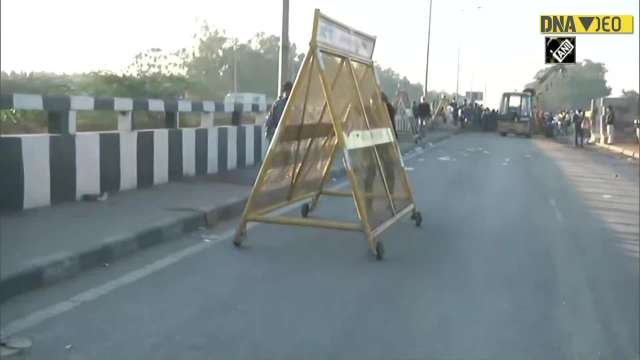 'Dilli Chalo': Haryana Police removes barricades at Shambhu border