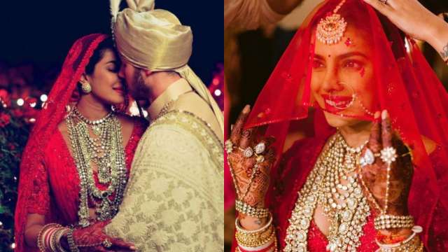 After Babita Phogat & Erica Fernandes, Mona Singh Too Takes Inspiration  From Priyanka Chopra's Red Bridal Lehenga