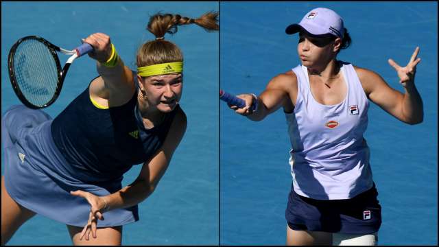 Australian Open 21 25th Seed Karolina Muchova Defeats Local Hero Ashleigh Barty Enters First Grand Slam Semifinal