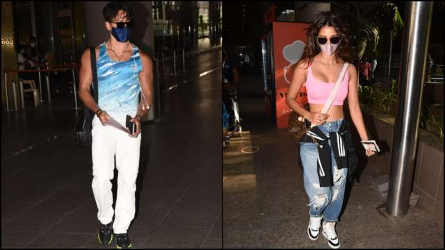 Alia Bhatt Tiger Shroff Xxx Sex - In Pics: Ranbir Kapoor-Alia Bhatt, Tiger Shroff-Disha Patani trolled yet  again as they return from Maldives vacay