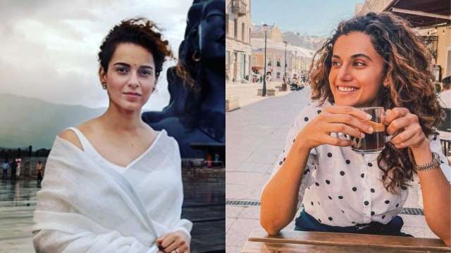 Kangana Ranaut Hits Back At Taapsee Pannu For Calling Her 'irrelevant ...