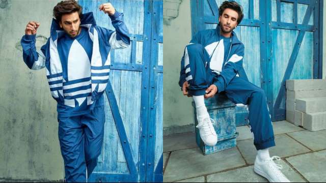 Ranveer Singh Blue Denim Chemist Orange Star Trucker Jacket A Unique Fashion  Statement - Celebrity Style