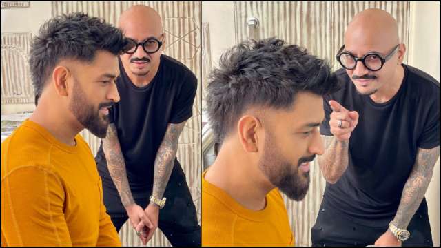 MS Dhoni New Hair Style Video | MS Dhoni Latest Video | Daily Culture -  YouTube