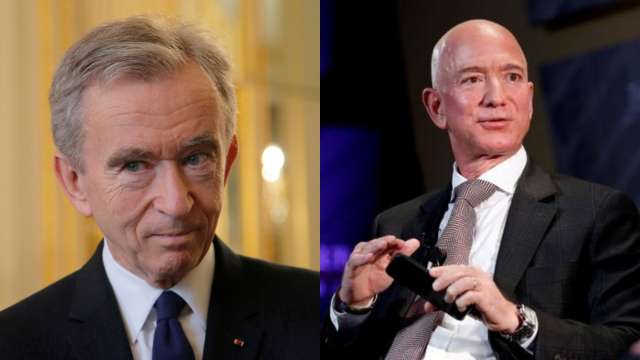 Louis Vuitton owner Bernard Arnault surpasses Jeff Bezos to be the