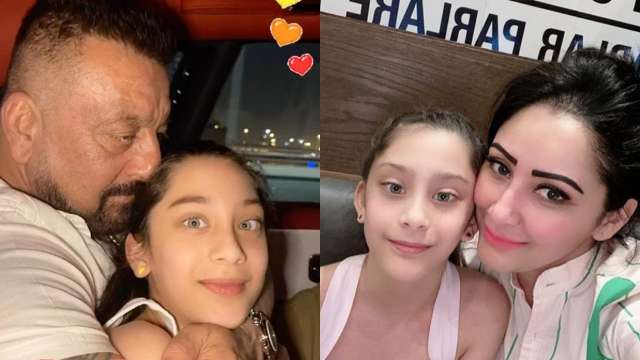 Sanjay Dutt's photo with daughter Iqra Dutt goes VIRAL, fans mesmerised ...