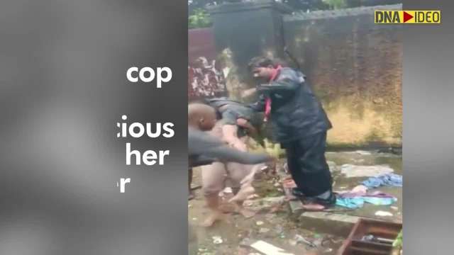 Viral Video: Woman cop carries unconscious man on her shoulders