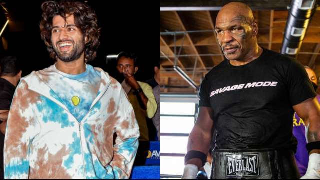 ‘Liger’: Vijay Deverakonda starts shooting with boxing legend Mike Tyson in US, see pic