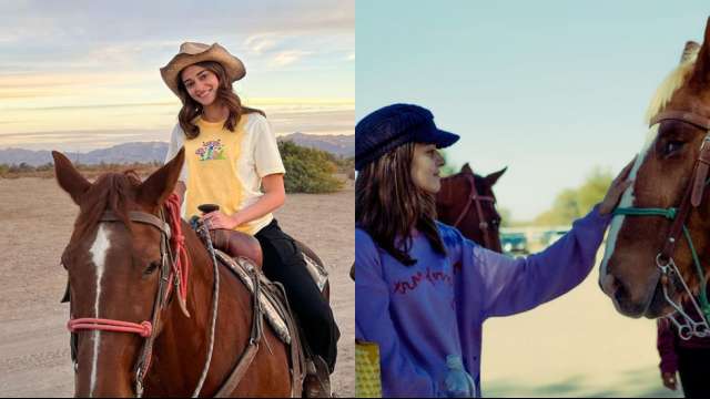 'Liger': Ananya Panday drops pics with Vijay Deverkonda while riding horse - Vimarsana News
