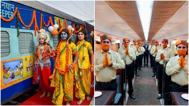 Railways changes saffron uniform of Ramayan Express staff after facing heat from seers - Vimarsana News