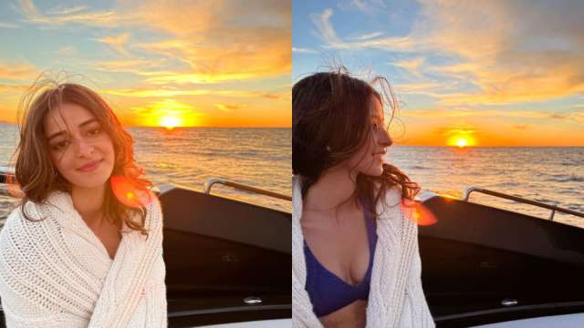 Ananya Panday's sun-kissed photos in blue bikini top will leave you stunned - Vimarsana News