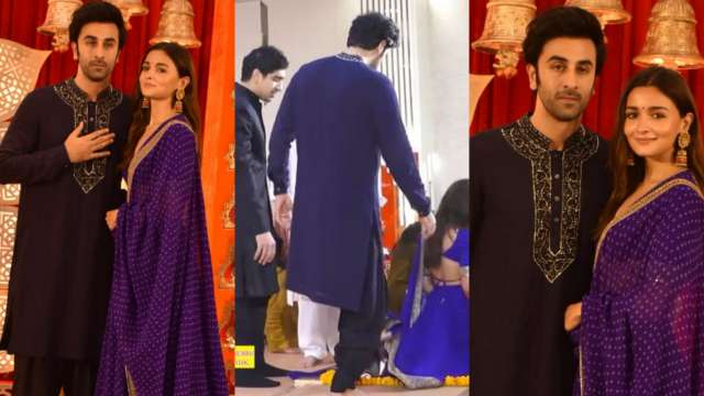 Ranbir Kapoor kicks Alia Bhatt's lehenga, netizens call him out for being 'disrespectful' - Vimarsana News