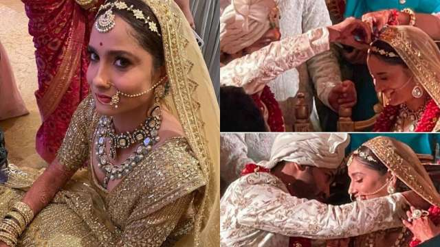 Ankita Lokhande-Vicky Jain wedding: Pics, videos from intimate ceremony go viral – WATCH