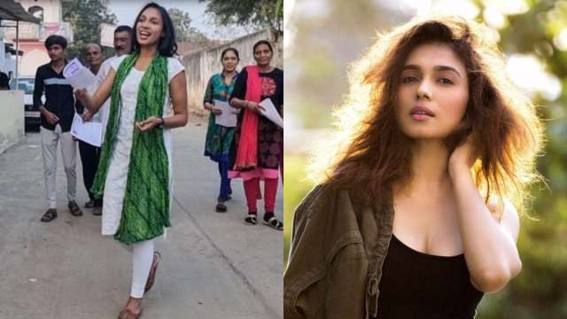 Meet Aeshra Patel, supermodel from Mumbai who decided to contest Gram Panchayat elections - Vimarsana News