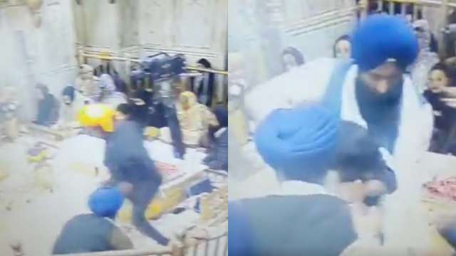 Man attempts sacrilege at Amritsar's Golden Temple, gets lynched by angry  mob - WATCH video