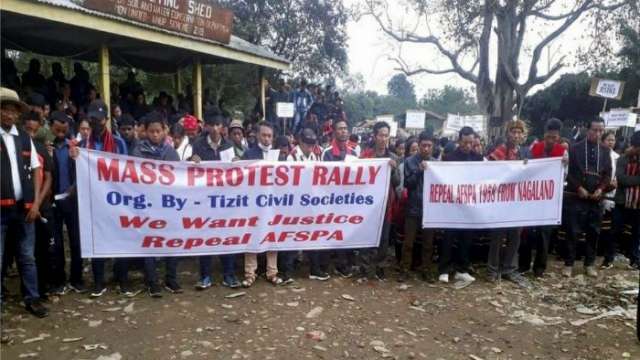 The real face of protests against AFSPA in Nagaland - Vimarsana News