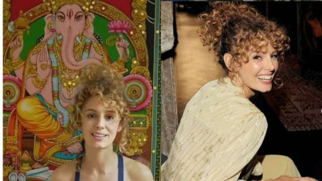 'Money Heist' star Esther Acebo aka Stockholm a devotee of Lord Ganesha? Actress's photos go VIRAL - Vimarsana News