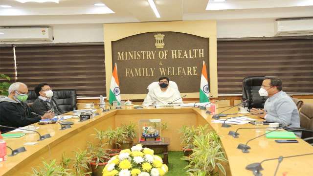 Health Minister chairs COVID-19 review meeting with 5 states/UT - Vimarsana News